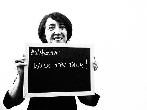 #itstimeto walk the talk